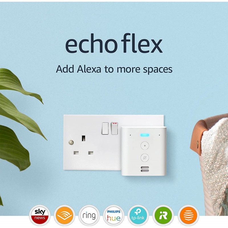 Amazon Echo Flex - Voice control smart home devices with Alexa
